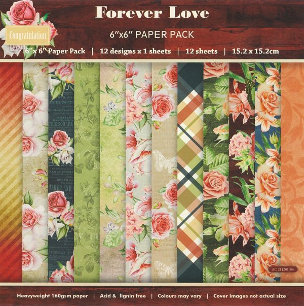 Forever Love Decorative Paper